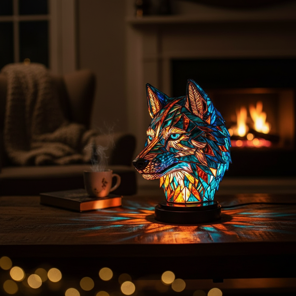 Charming Wolf Design
