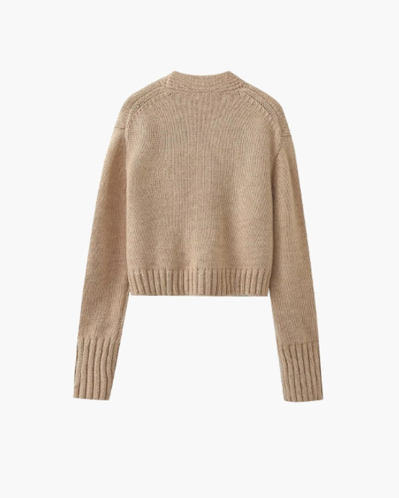 Cozy Knit Pocket Cardigan