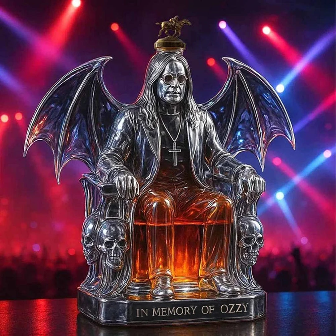 Ozzy Osbourne Immortalized: The Iconic Decanter for Collectors